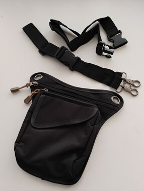 Thigh Bag Fanny Pack Holster Black